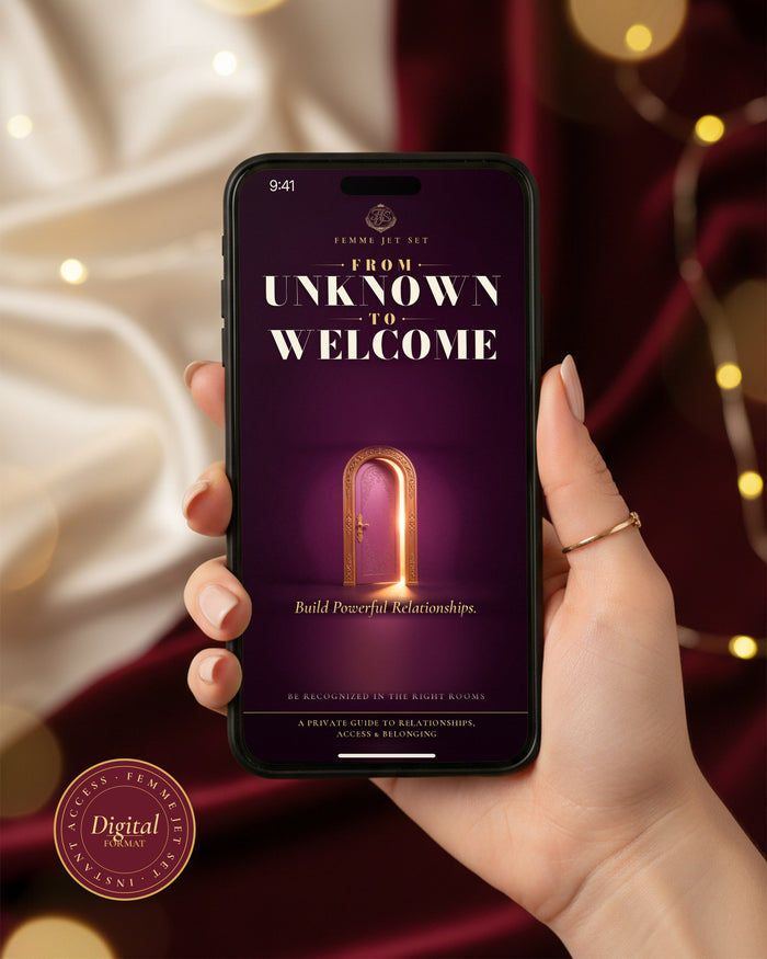 From Unknown to Welcome - How entry really works.