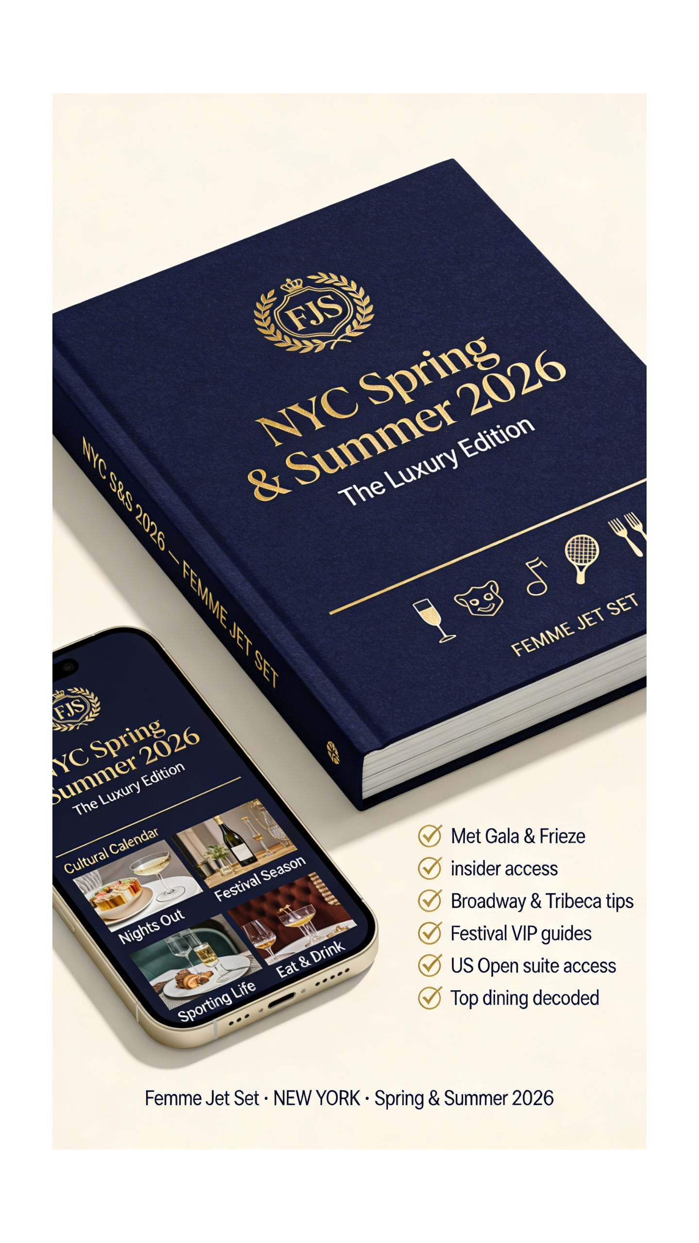 NYC Spring & Summer 2026 link events – Femme Jet Set