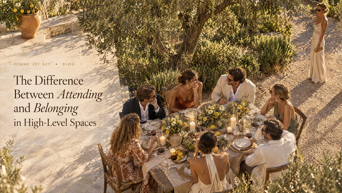 The Difference Between Attending and Belonging in High-Level Spaces