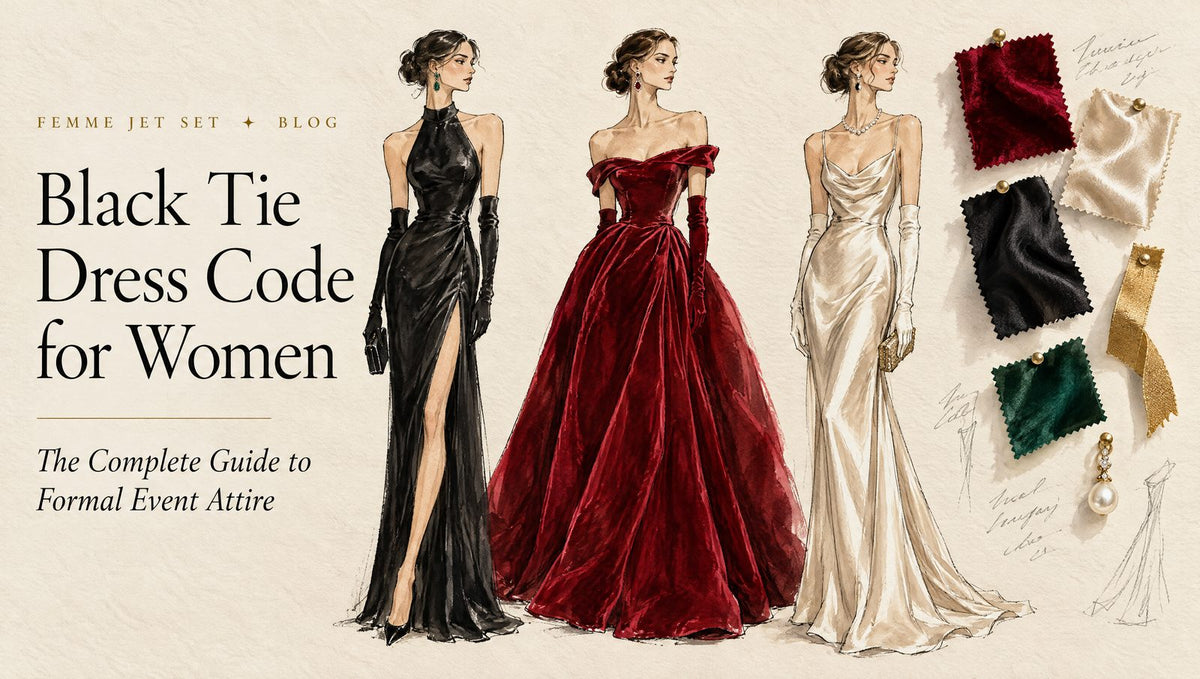 Black Tie Dress Code for Women: The Complete Guide to Formal Event Attire