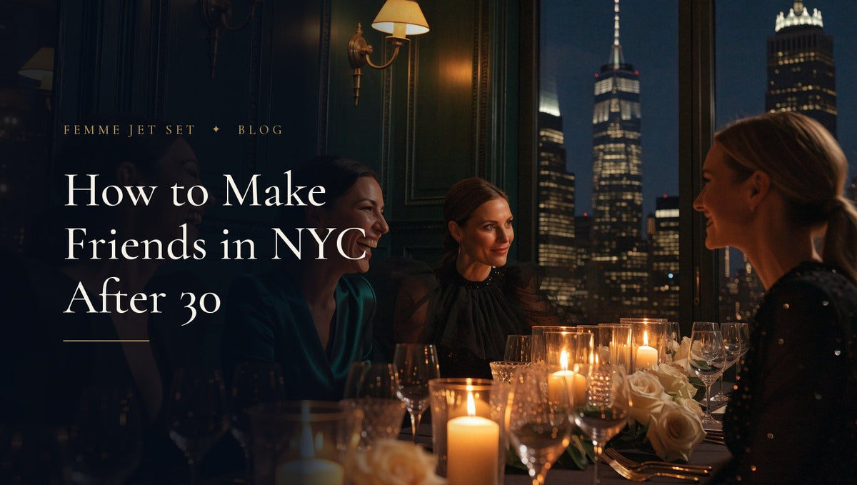 How to Make Friends in NYC After 30: A Real Plan