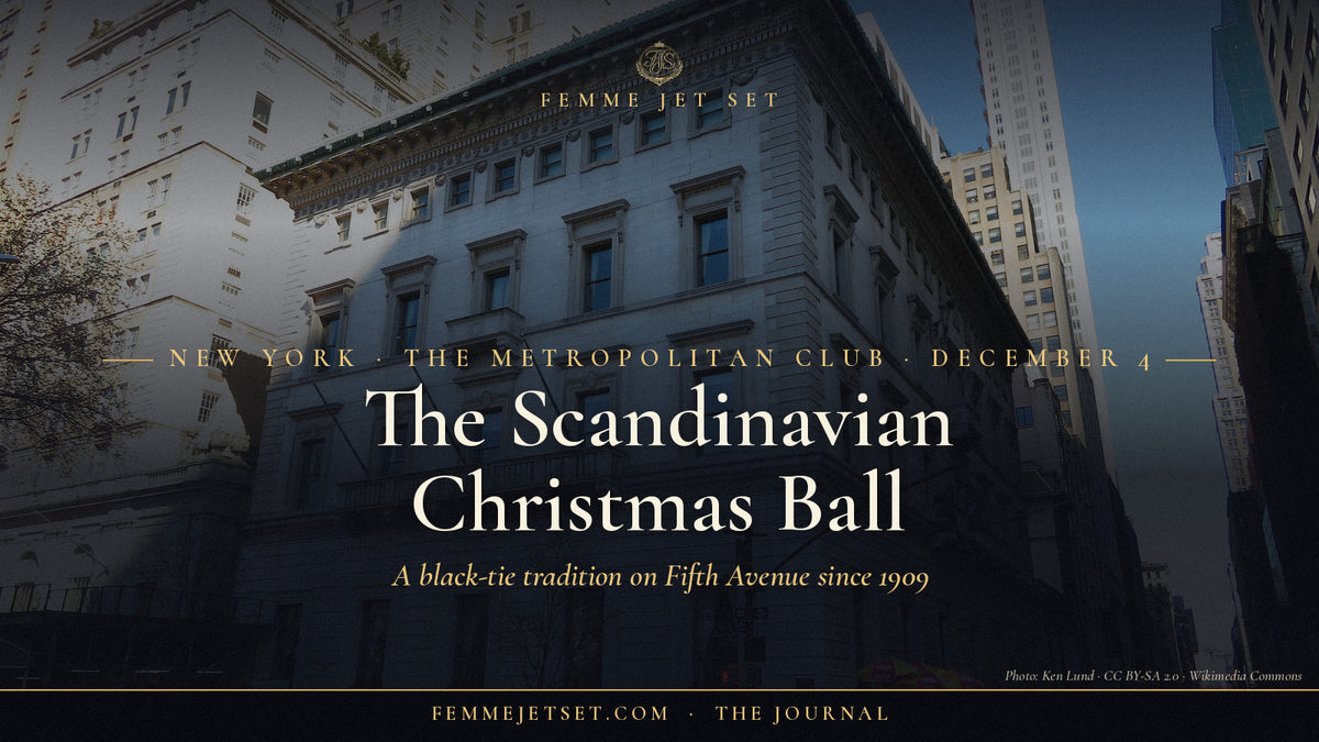 The Metropolitan Club on Fifth Avenue and East 60th Street in New York, The Scandinavian Christmas Ball NYC 2026 cover