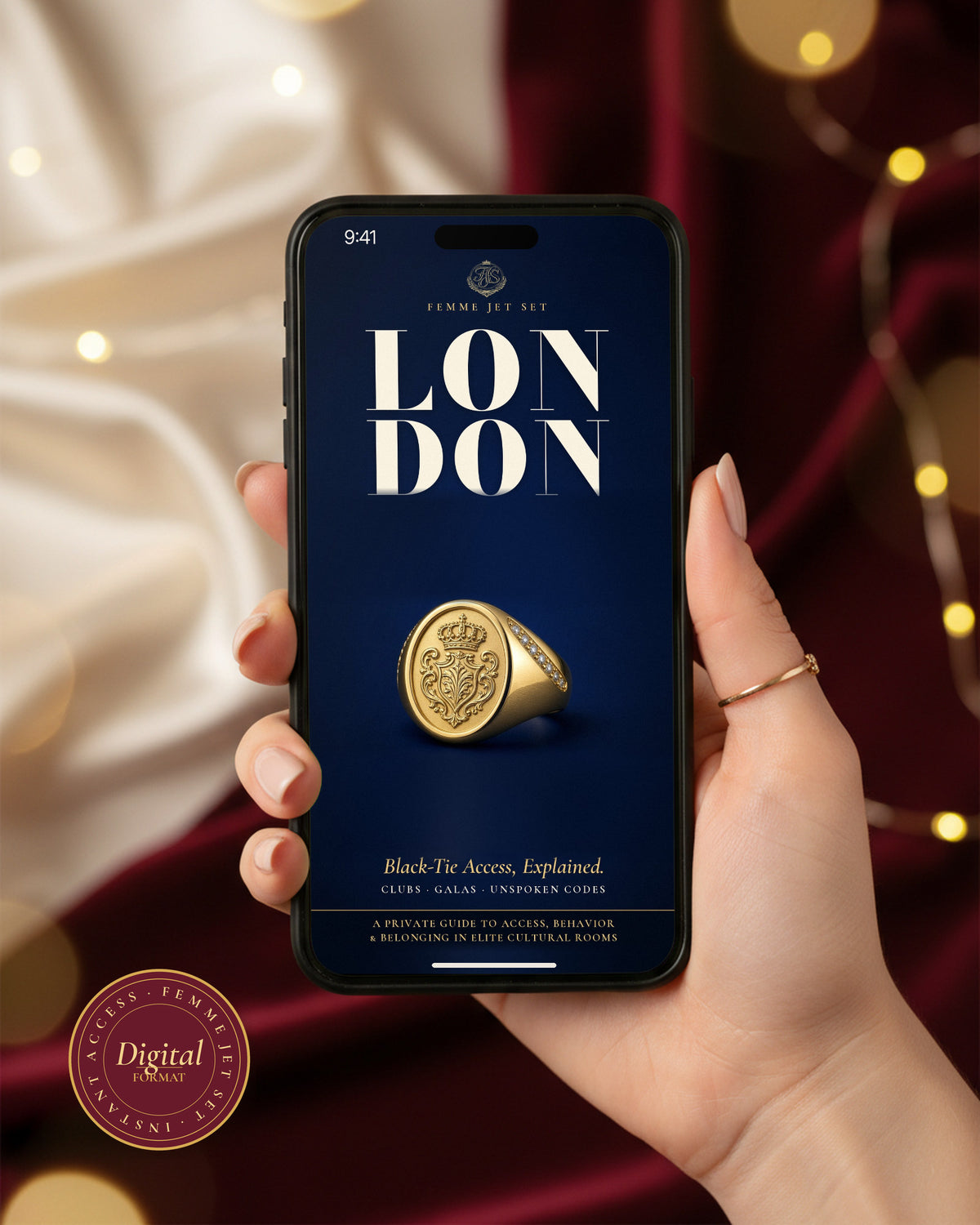 London — Access, Explained. How entry really works. – digital format on iPhone