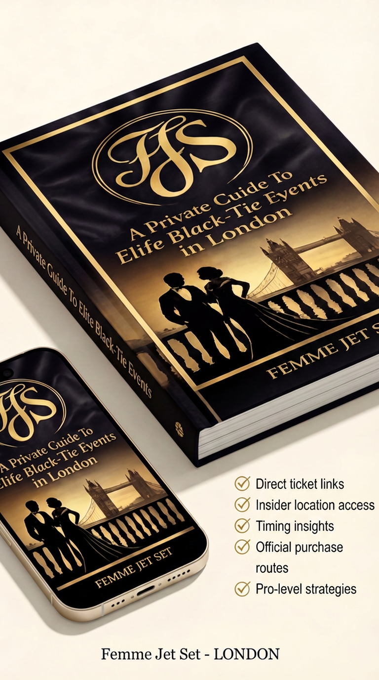 London—Black-Tie Access, Explained.